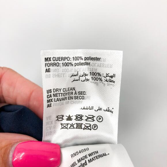 I.N.C. INTERNATIONAL CONCEPTS Maxi Dress 8 Blue Print Tidal Floral Boho NWT - Picture 15 of 16